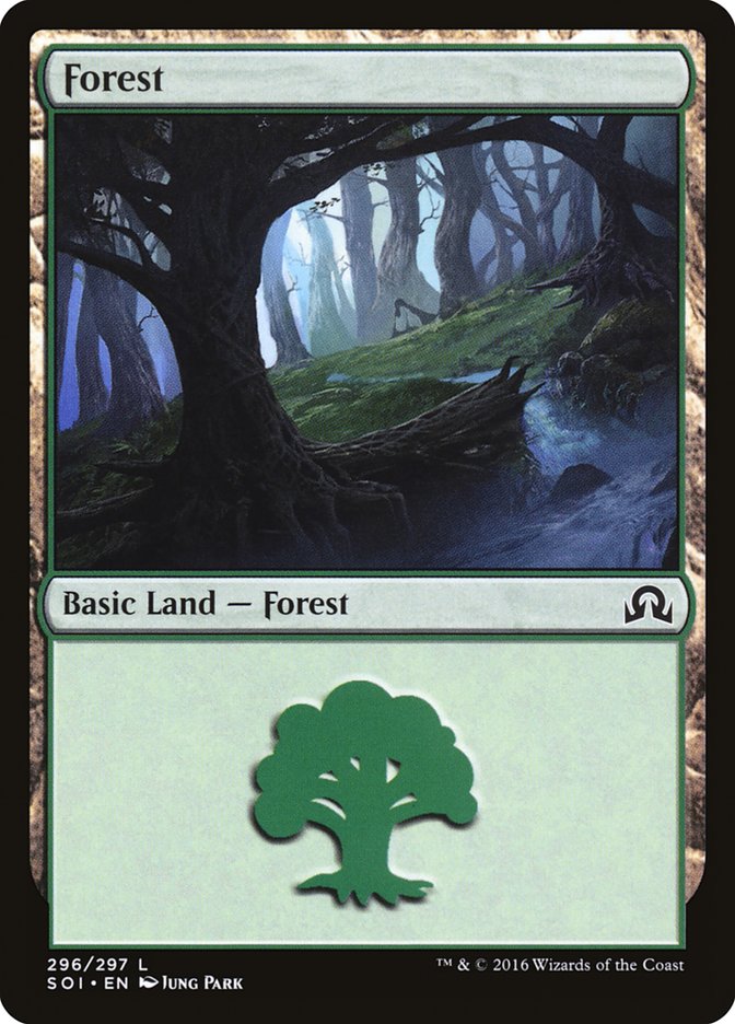 Forest (296) [Shadows over Innistrad] | Play N Trade Winnipeg