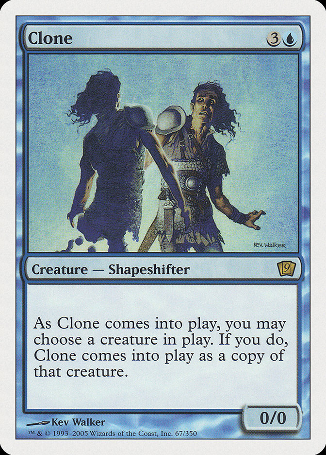 Clone (9th Edition) [Oversize Cards] | Play N Trade Winnipeg