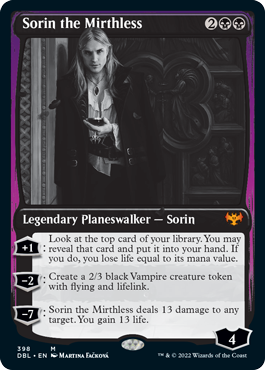 Sorin the Mirthless [Innistrad: Double Feature] | Play N Trade Winnipeg