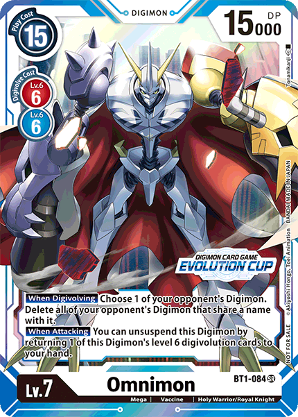 Omnimon [BT1-084] (Evolution Cup) [Release Special Booster Ver.1.0 Promos] | Play N Trade Winnipeg