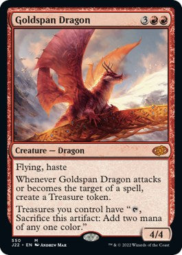 Goldspan Dragon [Jumpstart 2022] | Play N Trade Winnipeg