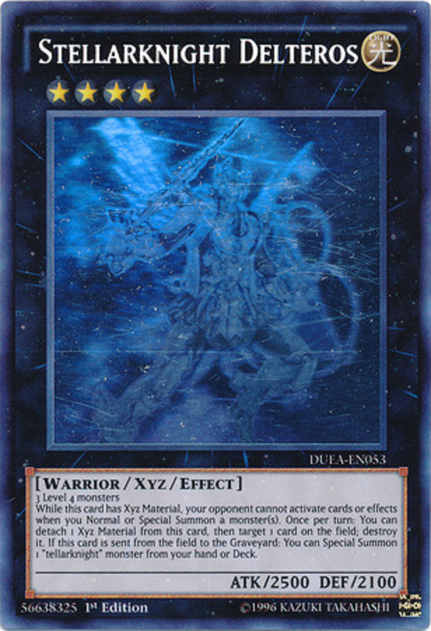 Stellarknight Delteros [DUEA-EN053] Ghost Rare | Play N Trade Winnipeg