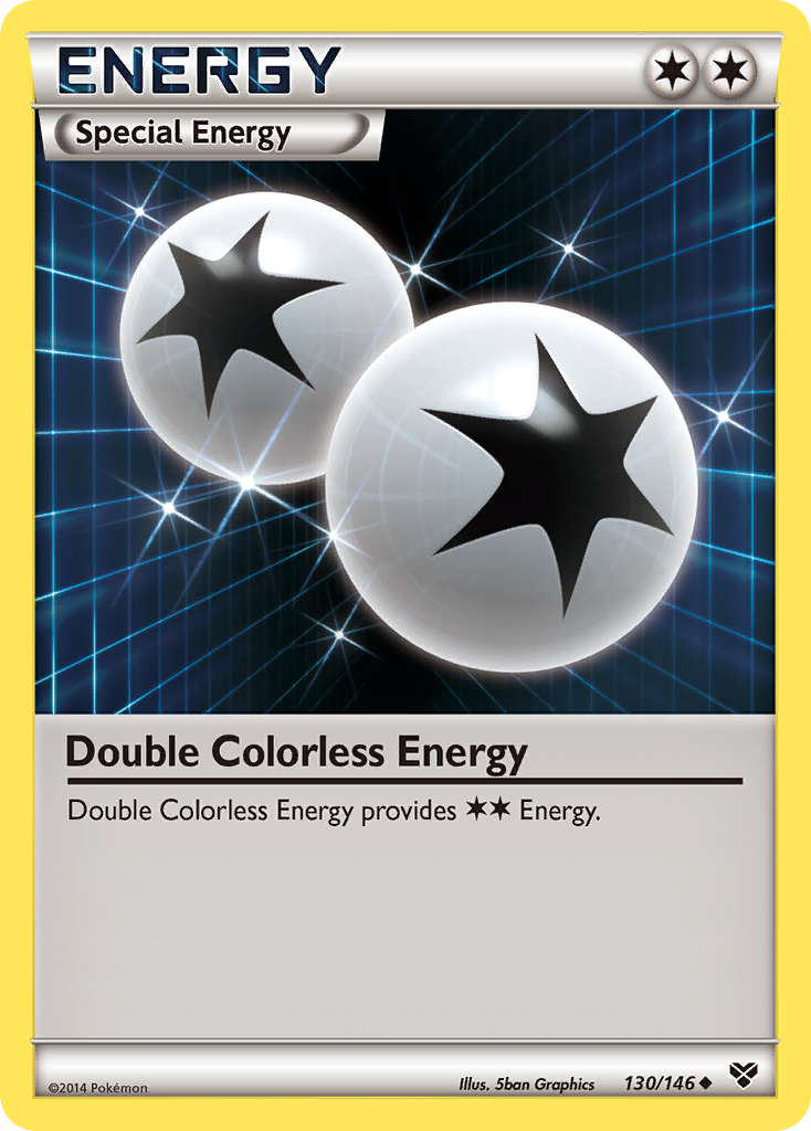 Double Colorless Energy (130/146) [XY: Base Set] | Play N Trade Winnipeg