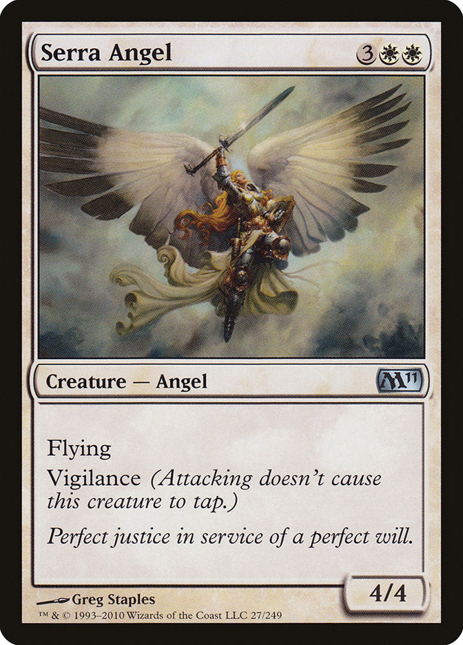 Serra Angel [Magic 2011] | Play N Trade Winnipeg