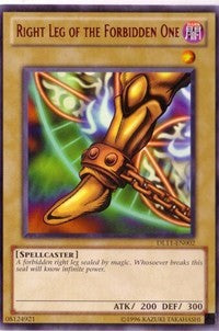 Right Leg of the Forbidden One (Red) [DL11-EN002] Rare | Play N Trade Winnipeg