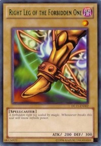 Right Leg of the Forbidden One (Blue) [DL11-EN002] Rare | Play N Trade Winnipeg