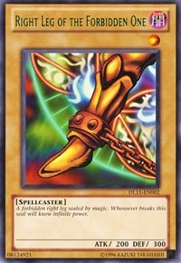 Right Leg of the Forbidden One (Green) [DL11-EN002] Rare | Play N Trade Winnipeg