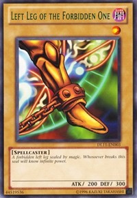 Left Leg of the Forbidden One (Green) [DL11-EN003] Rare | Play N Trade Winnipeg