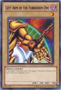 Left Arm of the Forbidden One (Blue) [DL11-EN005] Rare | Play N Trade Winnipeg