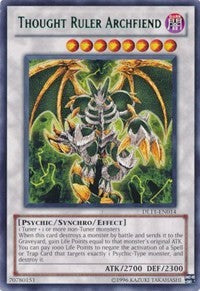 Thought Ruler Archfiend (Blue) [DL11-EN014] Rare | Play N Trade Winnipeg