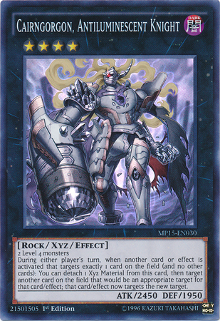 Cairngorgon, Antiluminescent Knight [MP15-EN030] Super Rare | Play N Trade Winnipeg