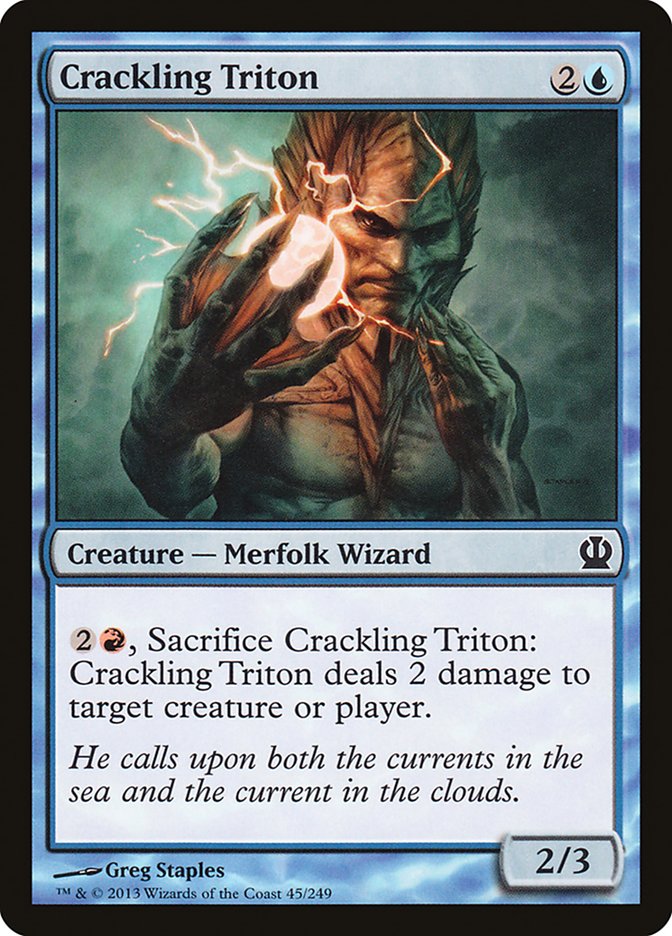 Crackling Triton [Theros] | Play N Trade Winnipeg