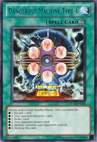 Dangerous Machine Type-6 (Blue) [DL12-EN016] Rare | Play N Trade Winnipeg