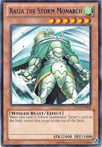 Raiza the Storm Monarch (Blue) [DL14-EN008] Rare | Play N Trade Winnipeg