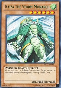 Raiza the Storm Monarch (Green) [DL14-EN008] Rare | Play N Trade Winnipeg