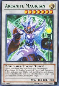 Arcanite Magician (Green) [DL14-EN009] Rare | Play N Trade Winnipeg