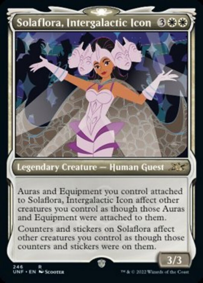 Solaflora, Intergalactic Icon (Showcase) [Unfinity] | Play N Trade Winnipeg