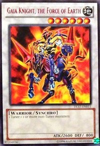 Gaia Knight, the Force of Earth (Red) [DL17-EN011] Rare | Play N Trade Winnipeg