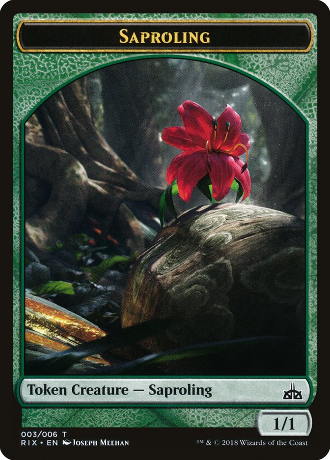 Saproling [Rivals of Ixalan Tokens] | Play N Trade Winnipeg