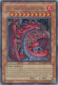 Uria, Lord of Searing Flames [DR04-EN121] Ultra Rare | Play N Trade Winnipeg