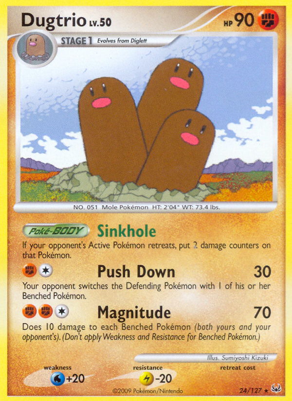 Dugtrio (24/127) [Platinum: Base Set] | Play N Trade Winnipeg