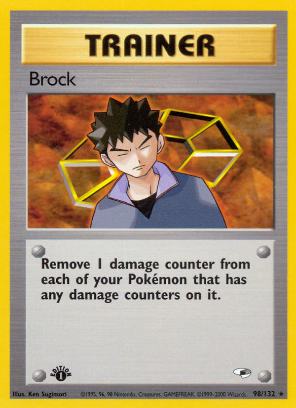 Brock (98/132) [Gym Heroes 1st Edition] | Play N Trade Winnipeg