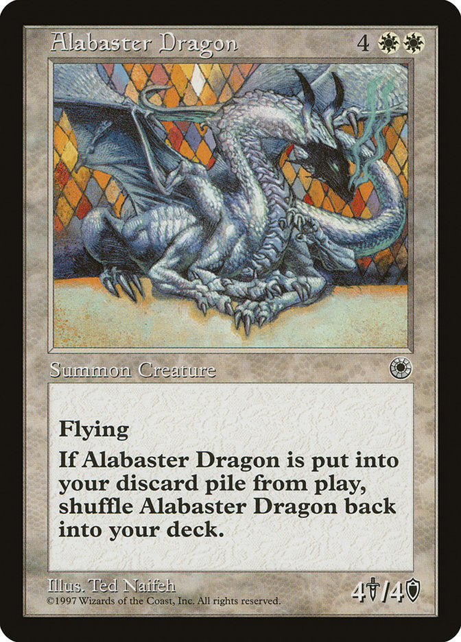 Alabaster Dragon [Portal] | Play N Trade Winnipeg