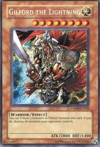 Gilford the Lightning [DR04-EN242] Secret Rare | Play N Trade Winnipeg