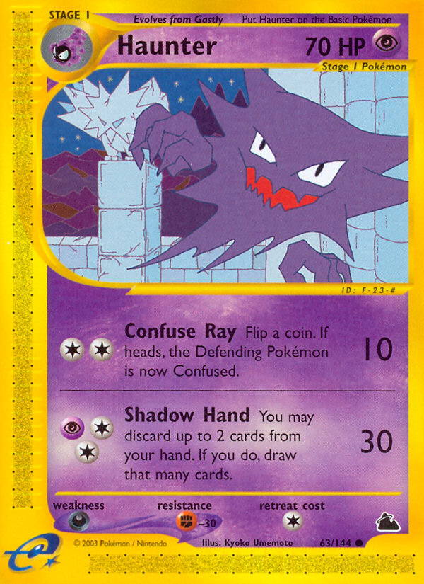 Haunter (63/144) [Skyridge] | Play N Trade Winnipeg