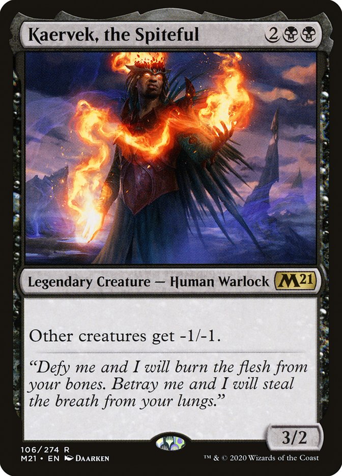 Kaervek, the Spiteful [Core Set 2021] | Play N Trade Winnipeg