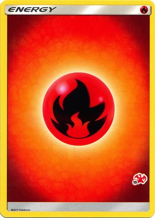 Fire Energy (Charizard Stamp #19) [Battle Academy 2020] | Play N Trade Winnipeg
