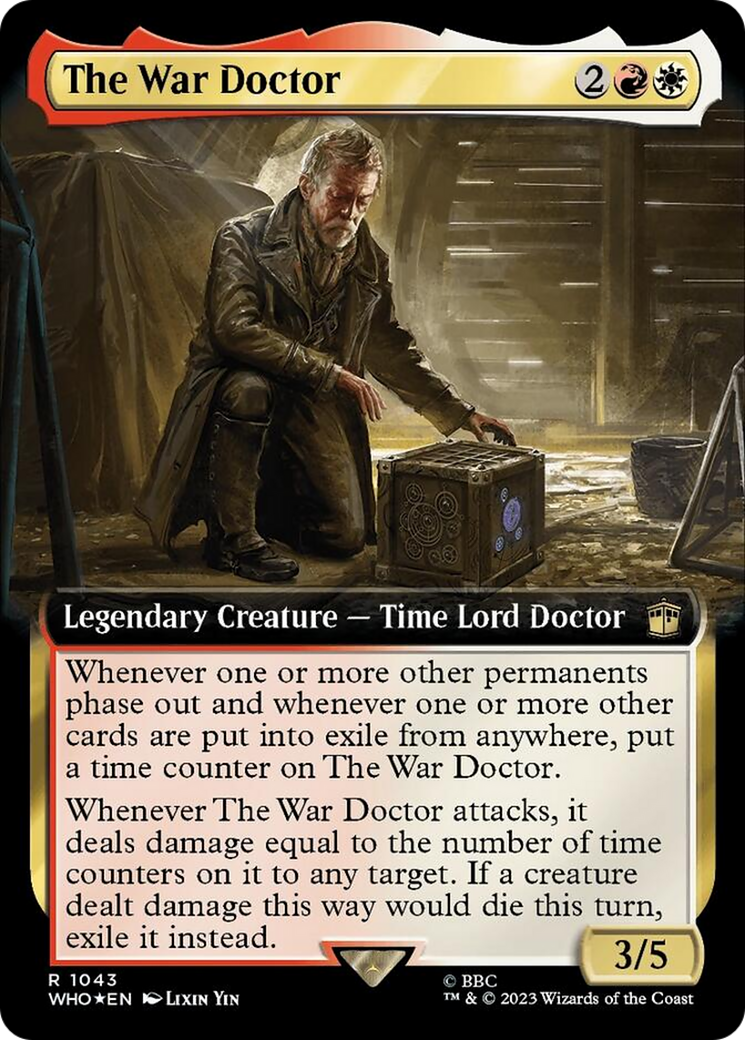 The War Doctor (Extended Art) (Surge Foil) [Doctor Who] | Play N Trade Winnipeg