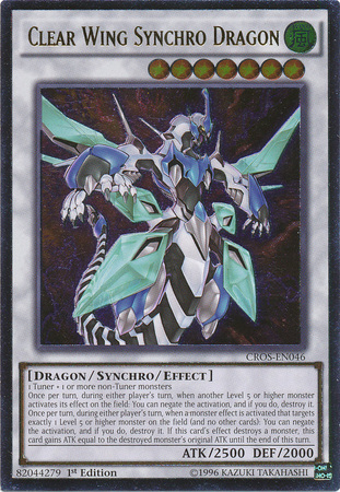 Clear Wing Synchro Dragon (UTR) [CROS-EN046] Ultimate Rare | Play N Trade Winnipeg