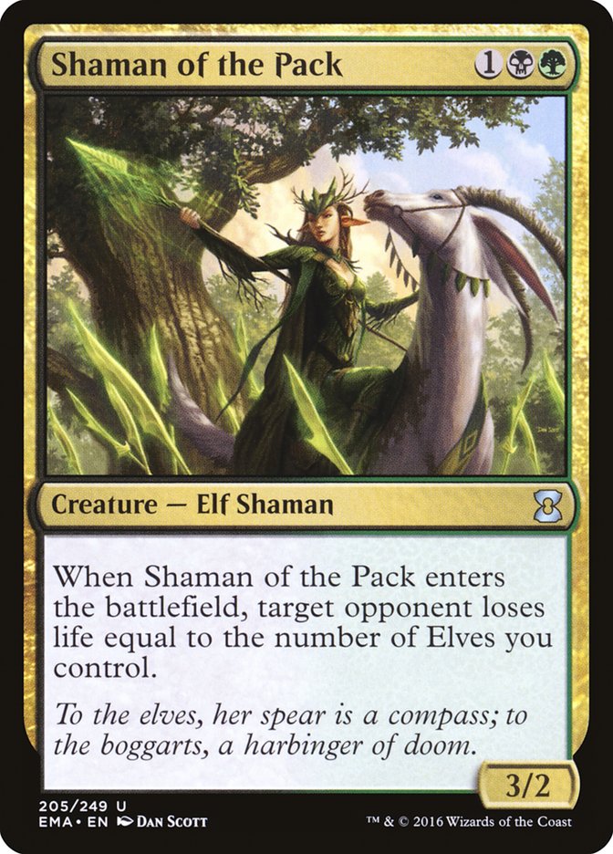 Shaman of the Pack [Eternal Masters] | Play N Trade Winnipeg