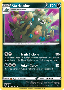 Garbodor (111/185) [Sword & Shield: Vivid Voltage] | Play N Trade Winnipeg