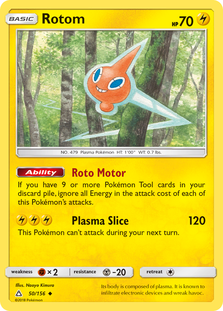 Rotom (50/156) [Sun & Moon: Ultra Prism] | Play N Trade Winnipeg