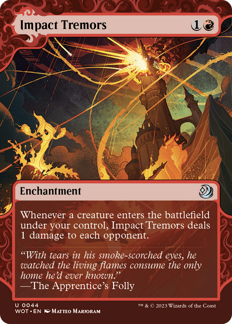 Impact Tremors [Wilds of Eldraine: Enchanting Tales] | Play N Trade Winnipeg