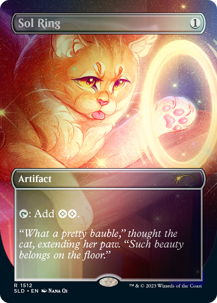 Sol Ring (1512) // Sol Ring [Secret Lair Commander Deck: Raining Cats and Dogs] | Play N Trade Winnipeg