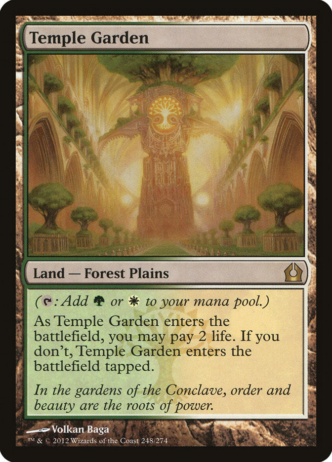 Temple Garden [Return to Ravnica] | Play N Trade Winnipeg