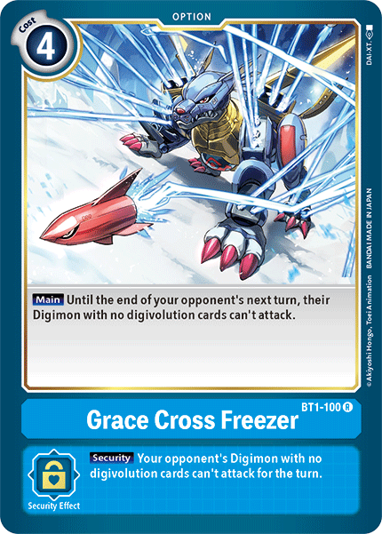 Grace Cross Freezer [BT1-100] [Release Special Booster Ver.1.5] | Play N Trade Winnipeg