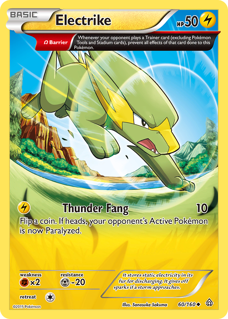 Electrike (60/160) [XY: Primal Clash] | Play N Trade Winnipeg