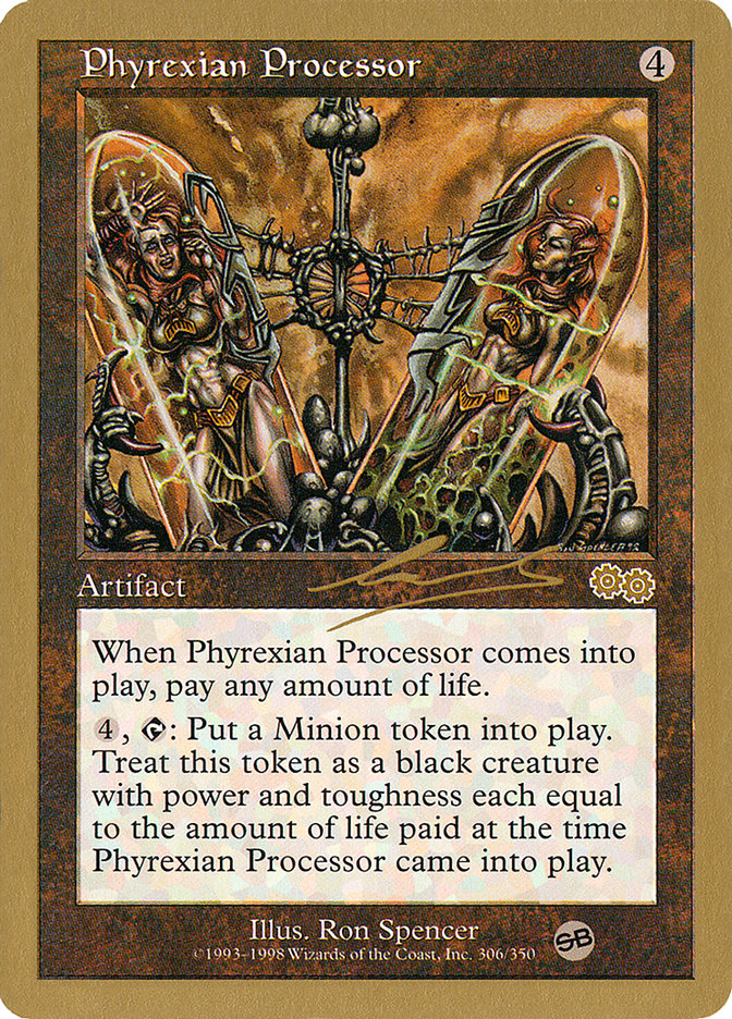 Phyrexian Processor (Nicolas Labarre) (SB) [World Championship Decks 2000] | Play N Trade Winnipeg