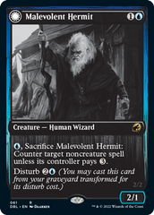 Malevolent Hermit // Benevolent Geist [Innistrad: Double Feature] | Play N Trade Winnipeg