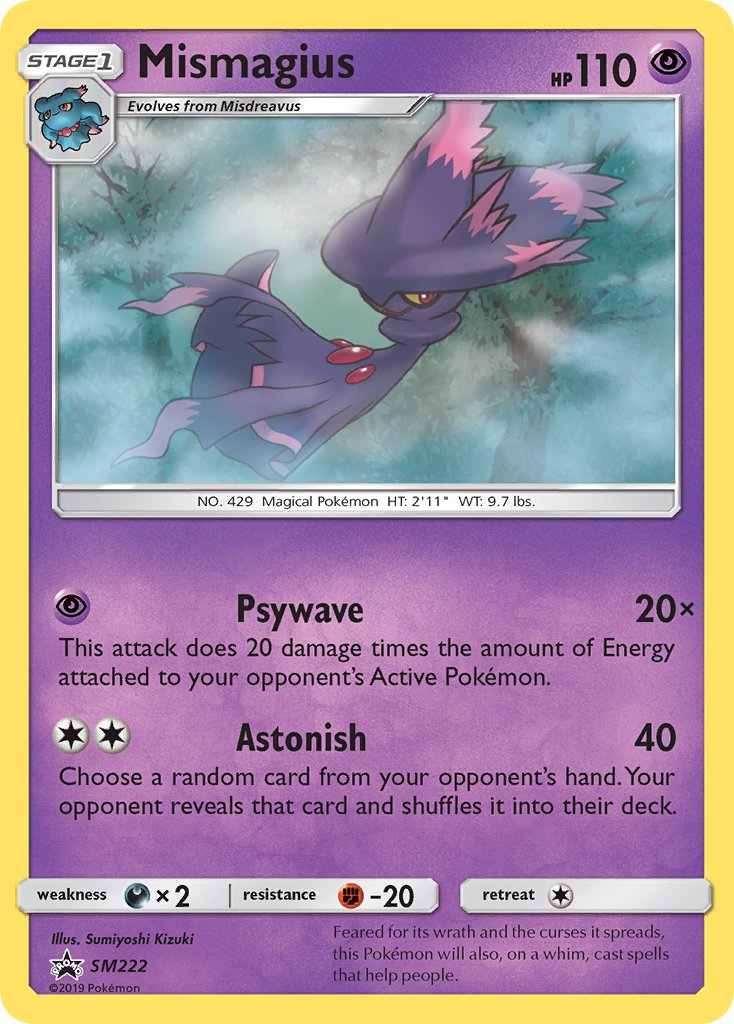 Mismagius (SM222) [Sun & Moon: Black Star Promos] | Play N Trade Winnipeg