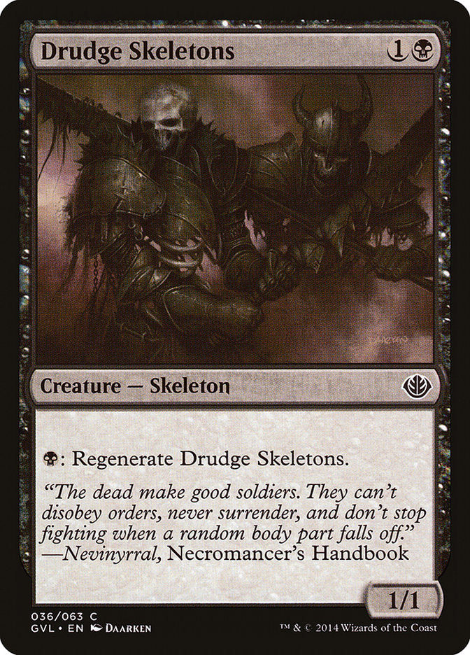 Drudge Skeletons (Garruk vs. Liliana) [Duel Decks Anthology] | Play N Trade Winnipeg