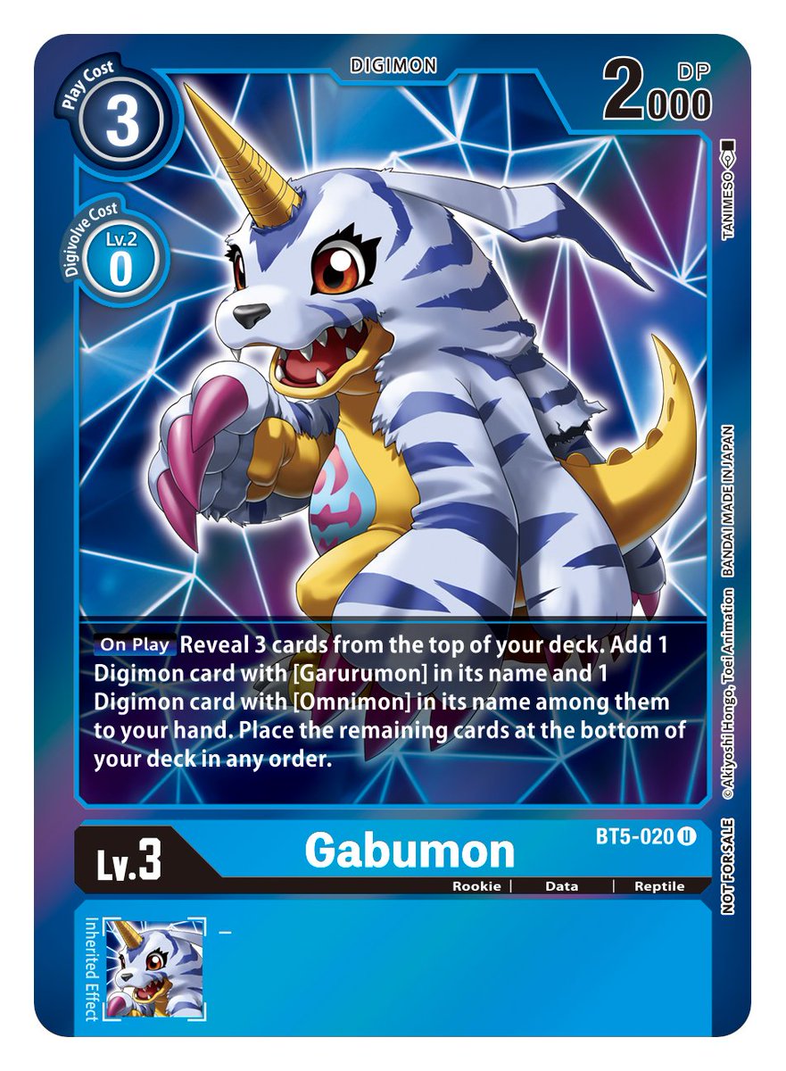 Gabumon [BT5-020] (Event Pack 2) [Battle of Omni] | Play N Trade Winnipeg