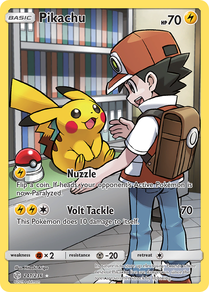 Pikachu (241/236) [Sun & Moon: Cosmic Eclipse] | Play N Trade Winnipeg