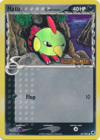 Natu (55/101) (Delta Species) (Stamped) [EX: Dragon Frontiers] | Play N Trade Winnipeg