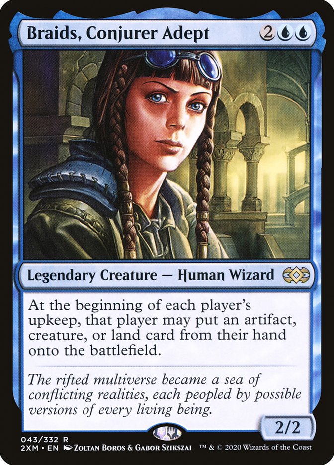 Braids, Conjurer Adept [Double Masters] | Play N Trade Winnipeg