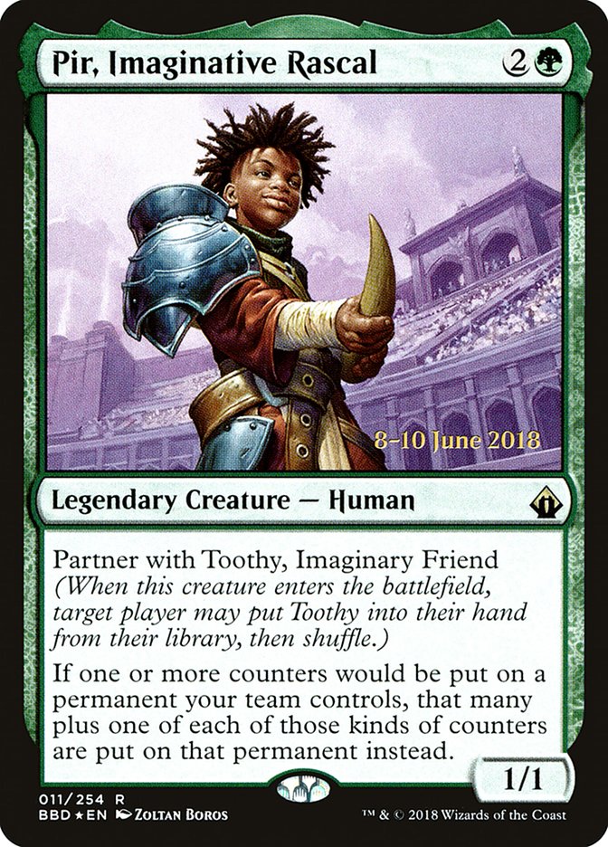 Pir, Imaginative Rascal  [Battlebond Prerelease Promos] | Play N Trade Winnipeg